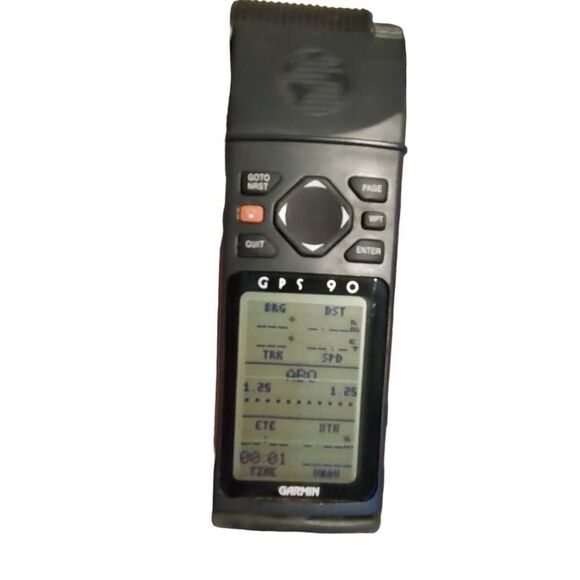 Vintage GARMIN GPS 90 Handheld Personal Navigator GPS SAT NAV Aviation database - Picture 6 of 7